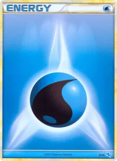 Water Energy Common card from HGSS Trainer Kit Gyarados