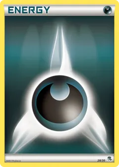Darkness Energy Common card from BW Trainer Kit Zoroark