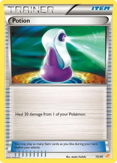 Potion Common card from BW Trainer Kit Excadrill