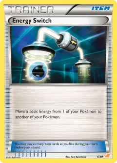 Energy Switch Common card from BW Trainer Kit Excadrill