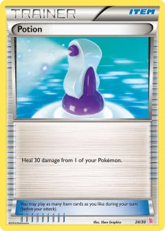 Potion Common card from XY Trainer Kit Sylveon