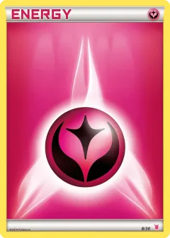 Fairy Energy Common card from XY Trainer Kit Wigglytuff