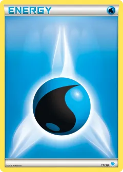 Water Energy Common card from XY Trainer Kit Suicune