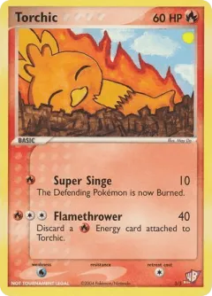 Torchic Promo and other card from Poké Card Creator Pack