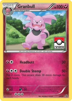 Granbull Promo and other card from Kalos Starter Set