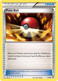 Poké Ball Promo and other card from Kalos Starter Set
