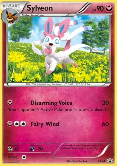 Sylveon Promo card from XY Black Star Promos