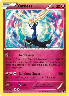 Xerneas Promo card from XY Black Star Promos