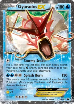 Gyarados-EX Promo card from XY Black Star Promos