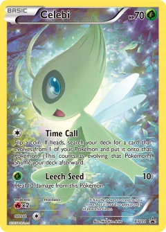 Celebi Promo card from XY Black Star Promos