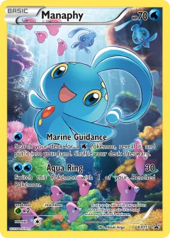 Manaphy Promo card from XY Black Star Promos