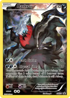 Darkrai Promo card from XY Black Star Promos