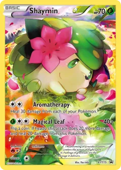 Shaymin Promo card from XY Black Star Promos