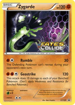 Zygarde Promo card from XY Black Star Promos