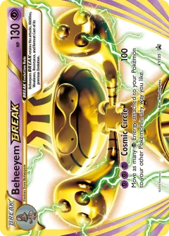 Beheeyem BREAK Promo card from XY Black Star Promos
