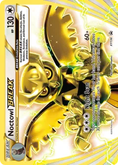 Noctowl BREAK Promo card from XY Black Star Promos