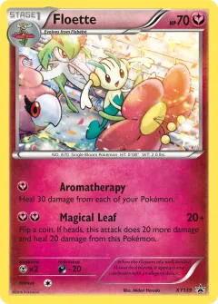 Floette Promo card from XY Black Star Promos