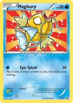 Magikarp Promo card from XY Black Star Promos