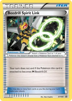 Beedrill Spirit Link Promo card from XY Black Star Promos