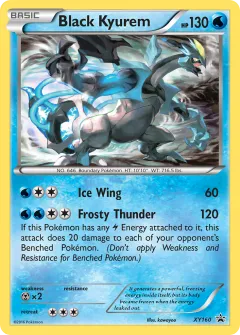 Black Kyurem Promo card from XY Black Star Promos