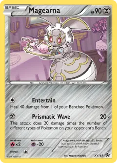 Magearna Promo card from XY Black Star Promos