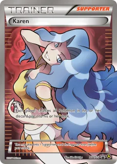 Karen Promo card from XY Black Star Promos