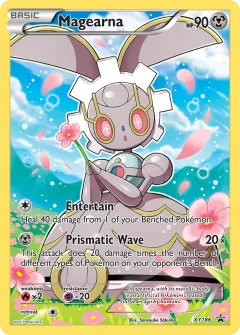 Magearna Promo card from XY Black Star Promos