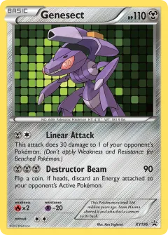 Genesect Promo card from XY Black Star Promos
