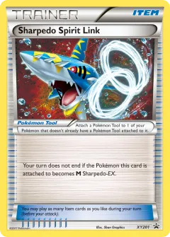 Sharpedo Spirit Link Promo card from XY Black Star Promos