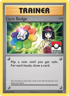 Gym Badge Promo card from XY Black Star Promos