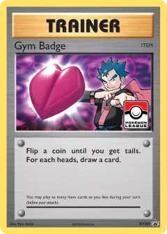 Gym Badge Promo card from XY Black Star Promos