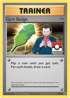 Gym Badge Promo card from XY Black Star Promos