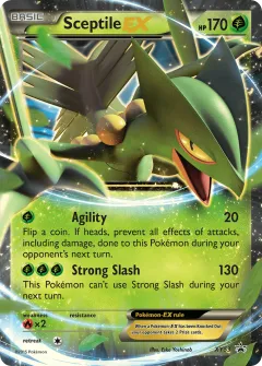 Sceptile-EX Promo card from XY Black Star Promos