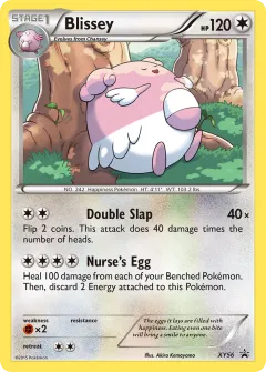 Blissey Promo card from XY Black Star Promos