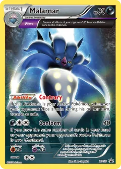 Malamar Promo card from XY Black Star Promos