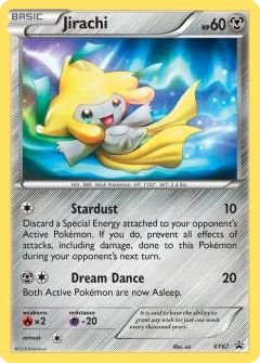Jirachi Promo card from XY Black Star Promos
