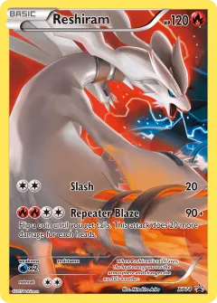 Reshiram Promo card from XY Black Star Promos