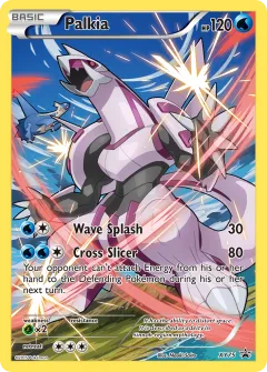 Palkia Promo card from XY Black Star Promos