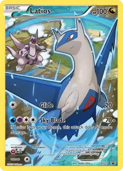 Latios Promo card from XY Black Star Promos