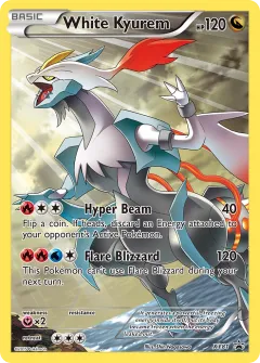 White Kyurem Promo card from XY Black Star Promos