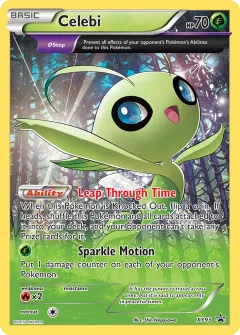 Celebi Promo card from XY Black Star Promos