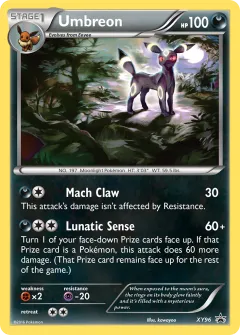 Umbreon Promo card from XY Black Star Promos