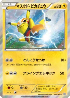 Pikachu Libre Promo card from XY Promos